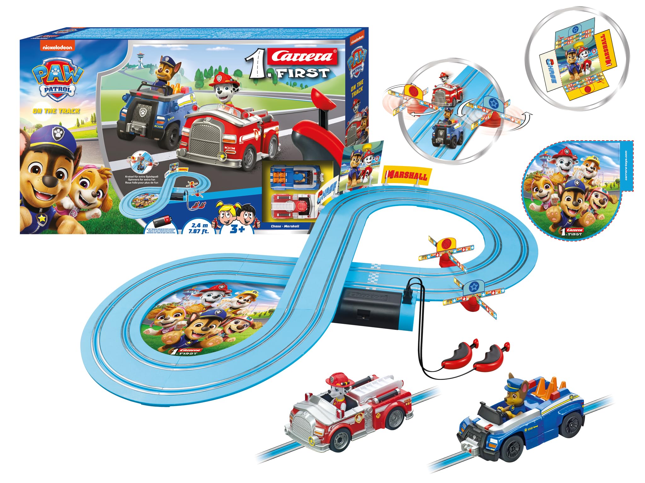 Amazon | Carrera First PAW Patrol - オンザトラックスロットカー